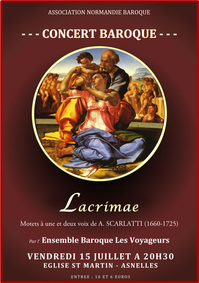 Concert baroque Lacrimae Scarlatti