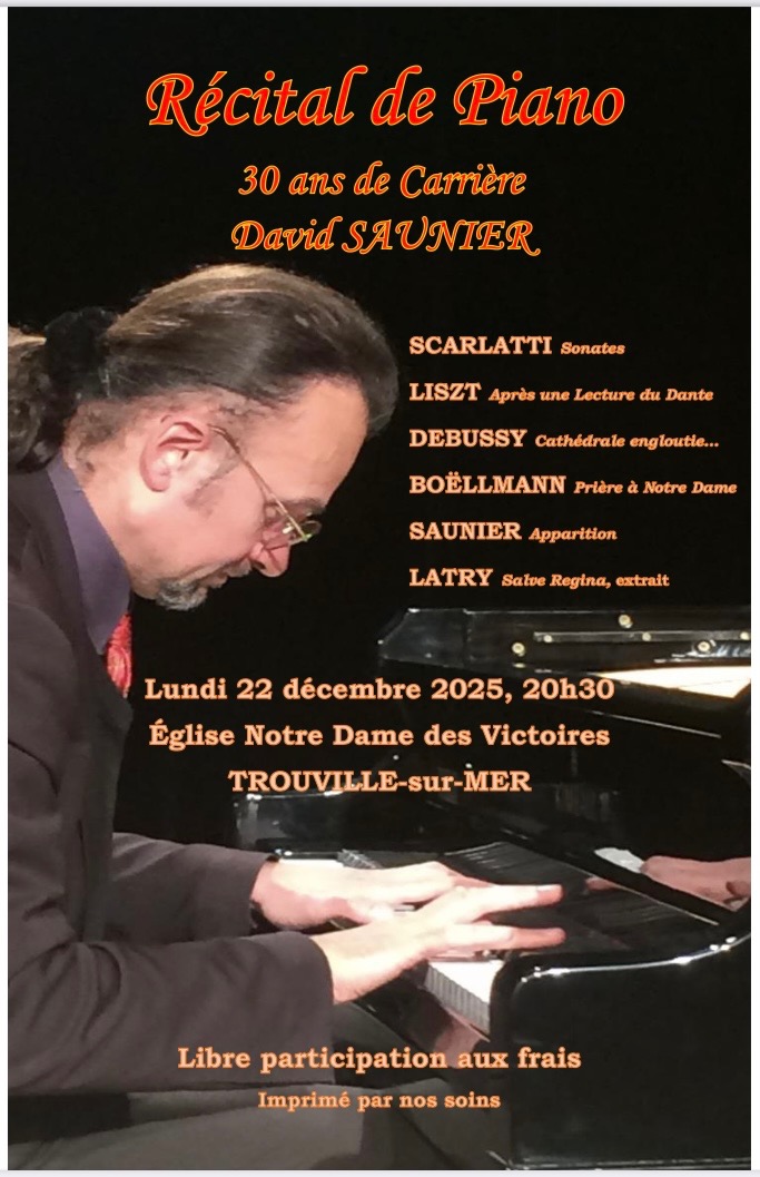 RÉCITAL de PIANO "30 ans de Carrière"