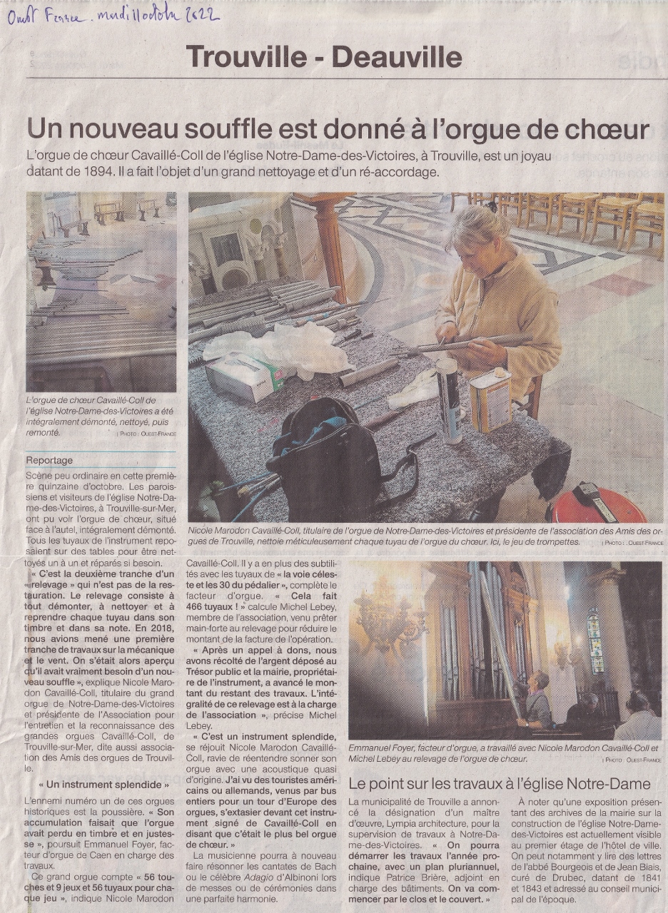 article Ouest-France